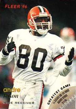 Andre Rison Baltimore Ravens 1996 Fleer NFL #11